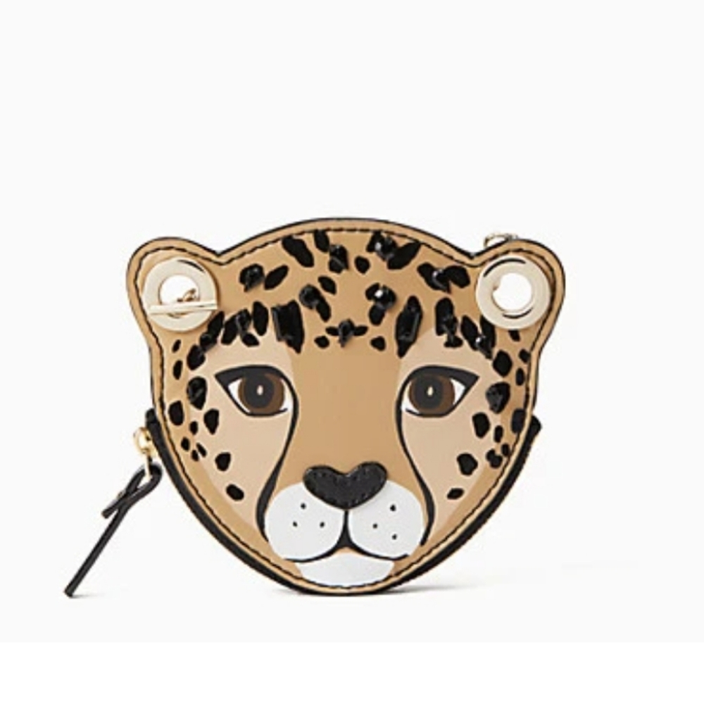 ❗SOLD❗Kate Spade | Run Wild Leopard Coin Purse - Picture 3 of 12
